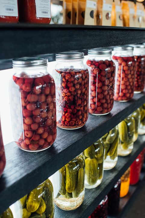 conserve toqué comptoir épicerie cornichon