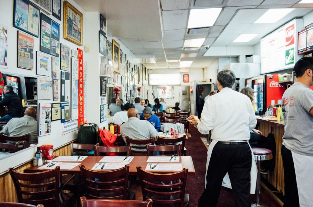 Dining Room at Schwartz's