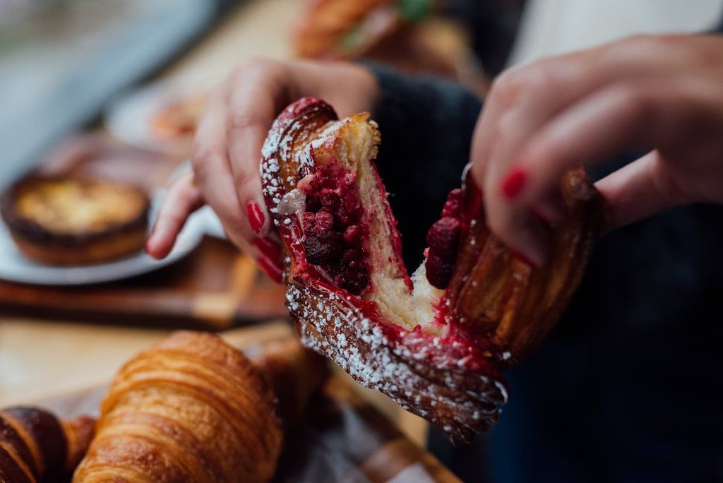 croissant croissant cafe plateau pastries mont royal est