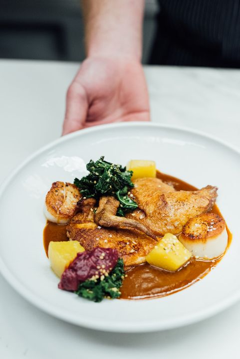 plat de viande coureur des bois