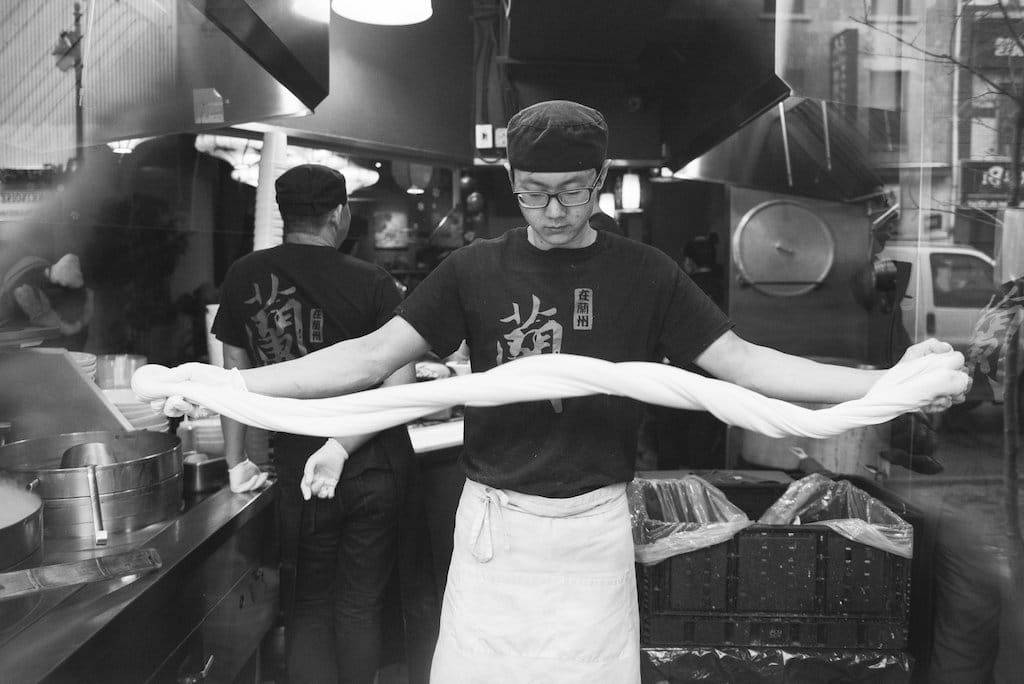 Nouilles de Lan Zhou Noodles Quartier Chinois Chinatown