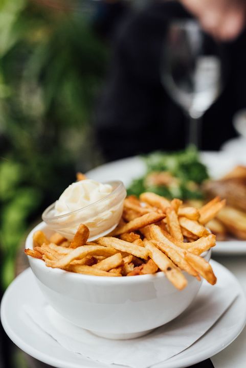 Fries at Brasserie Bernard