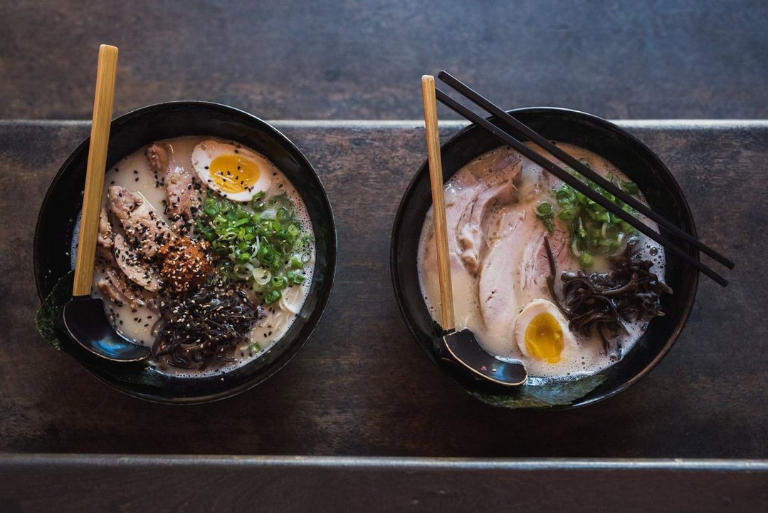 ramen bowls at yokato yokabai