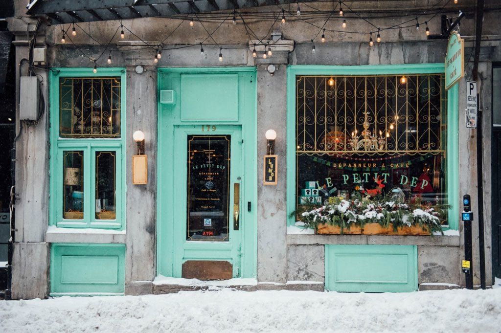 Le Petit Dep: dépanneur haute gamme dans le Vieux-Montréal