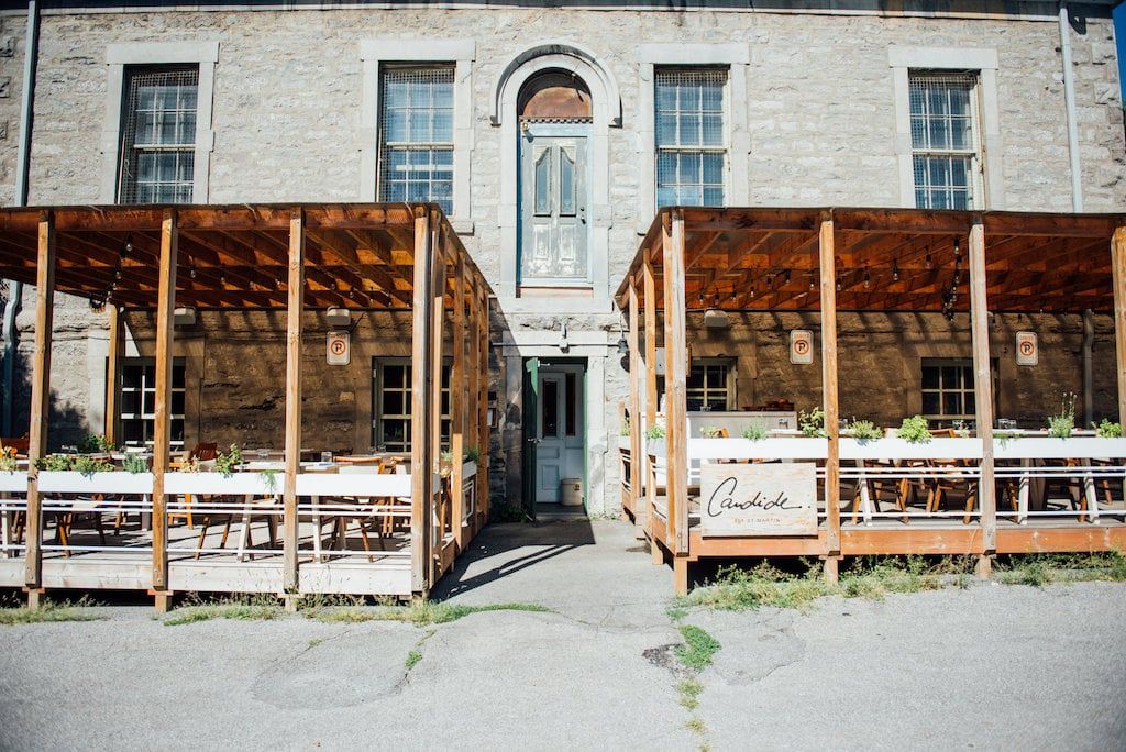 candide restaurant petite bourgogne little Burgundy montreal