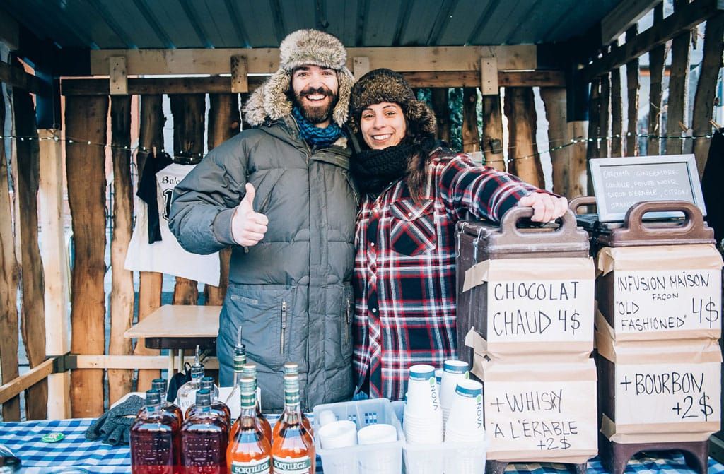 Cabane Panache et bois rond : événement original et gourmand sur la rue Wellington