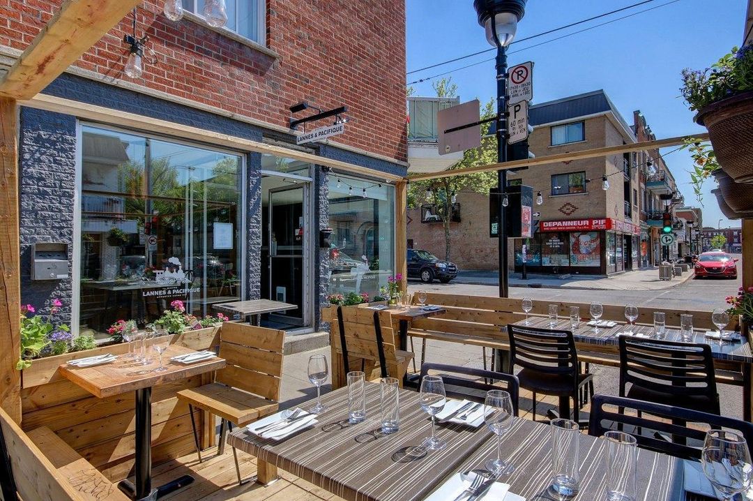 Bistro Lannes et Pacifique avv beaubien est