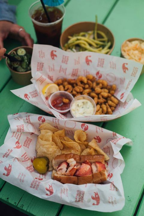 parasol cabane à homard lobster shack