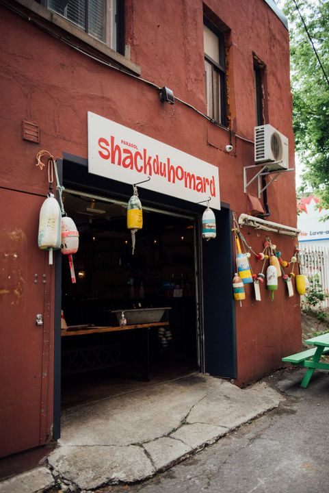 parasol cabane à homard lobster shack