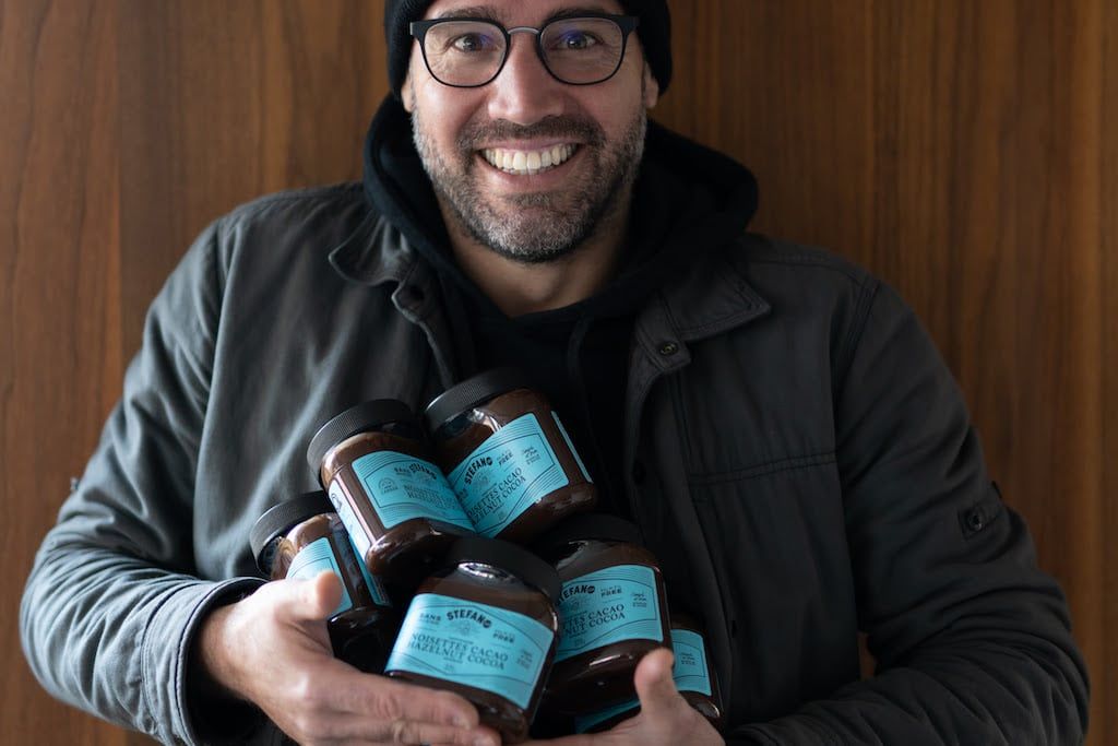 tartinade noisette cacao Stefano Faita Michele Forgione