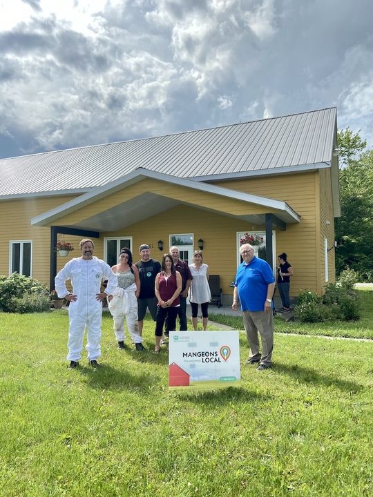 Rémi-Pierre Paquin visite Mékinac en Mauricie