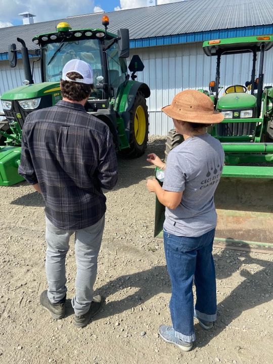 David Goudreault visite Le Petit Mas