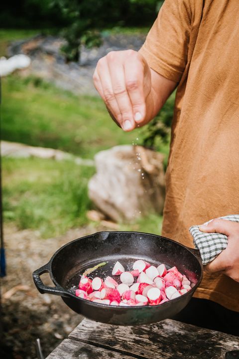 Recette radis Parcelles Mangez Québec APMQ