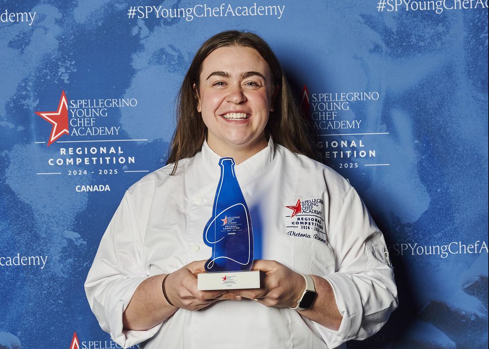 Victoria Rinsma, finaliste canadienne de l'édition 2024-2025 de la compétition S.Pellegrino Young Chef Academy