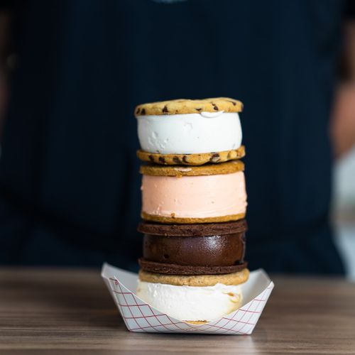 Ice Cream Sandwiches at Frisquet