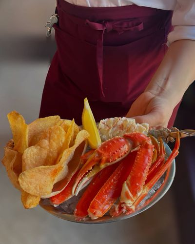 Crabe des neiges La lune