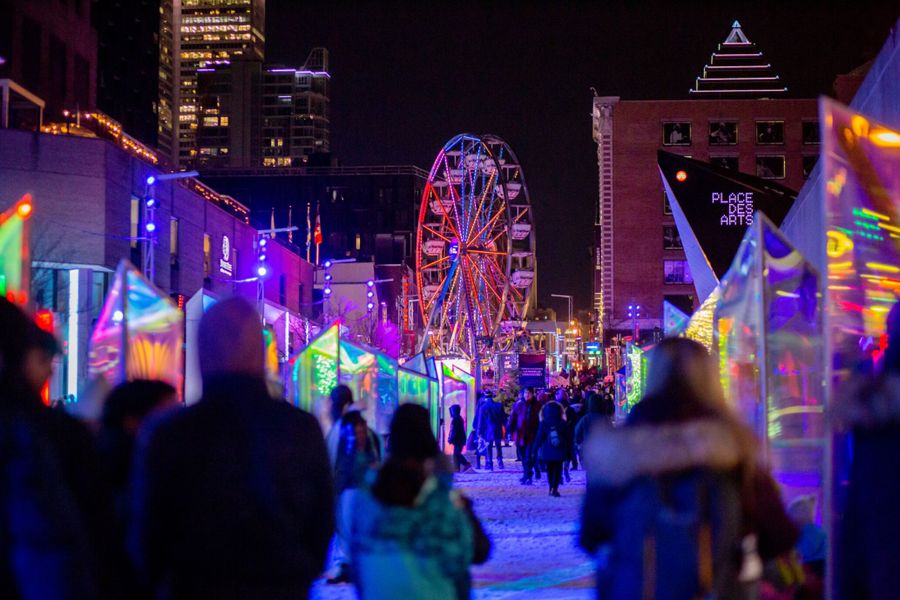 Activités Montréal en Lumière